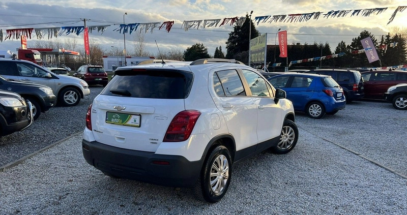 Chevrolet Trax cena 43800 przebieg: 137000, rok produkcji 2013 z Świdnica małe 301